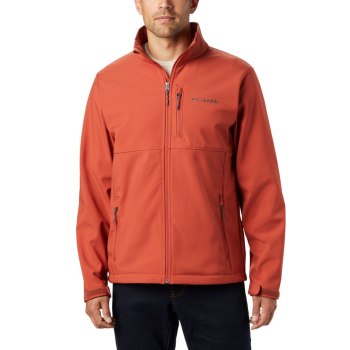 Columbia Muške Jakne - Ascender Softshell Tall Crvene | FMSG-30296